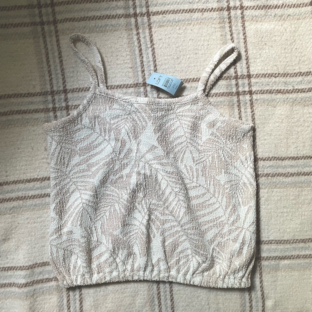 Loft Palm Bubble Top